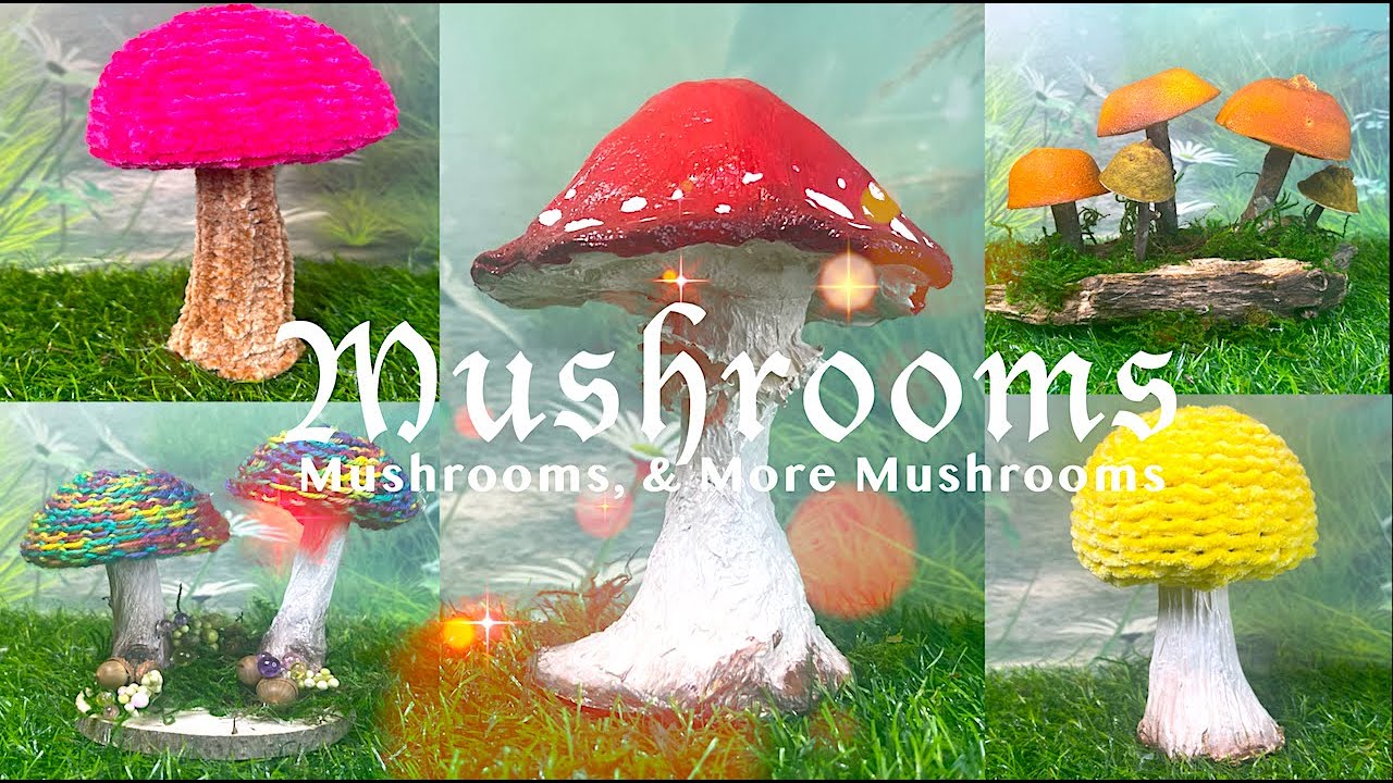 DIY  Mushrooms - Five Methods -  Part One