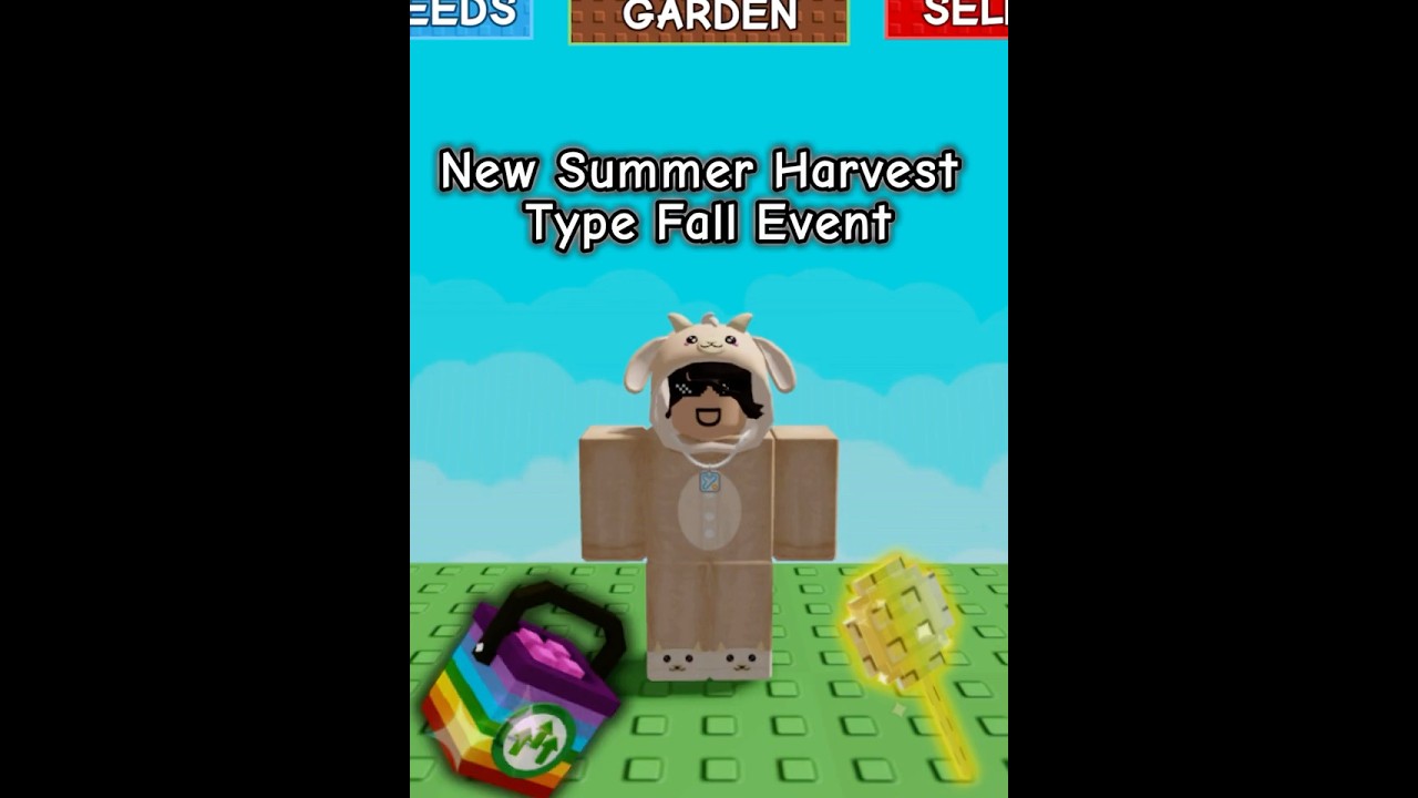 Новая часть 2-го осеннего события &laquo;Летний урожай&raquo; в утечке! #growagarden #roblox