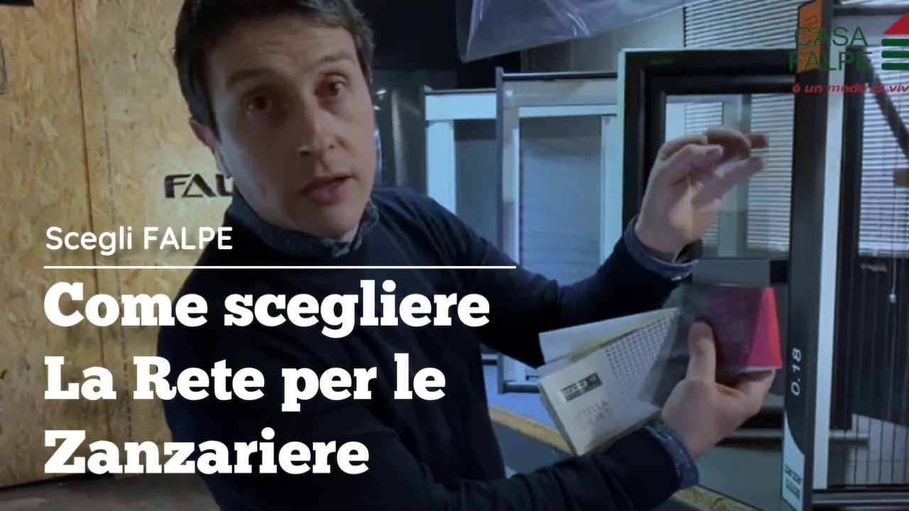 Quale rete scegliere per la tua zanzariera FALPE?