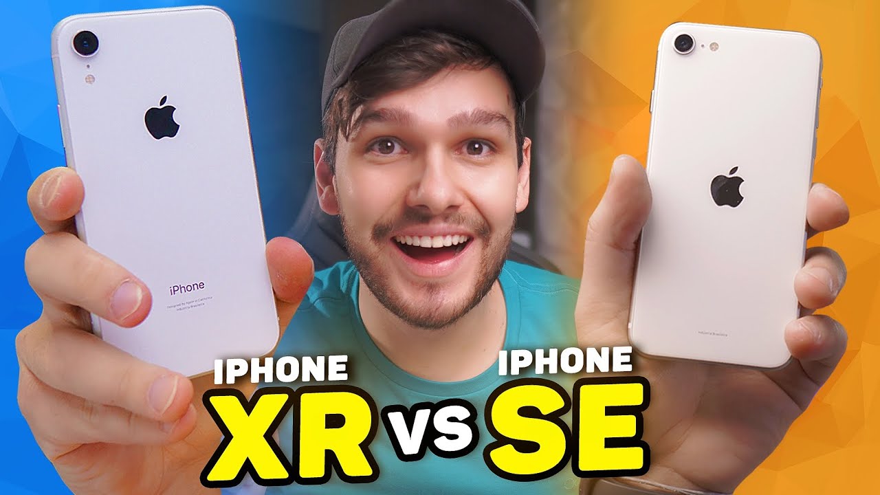 IPHONE XR vs IPHONE SE - QUAL É MELHOR? [Opinião Sincera]