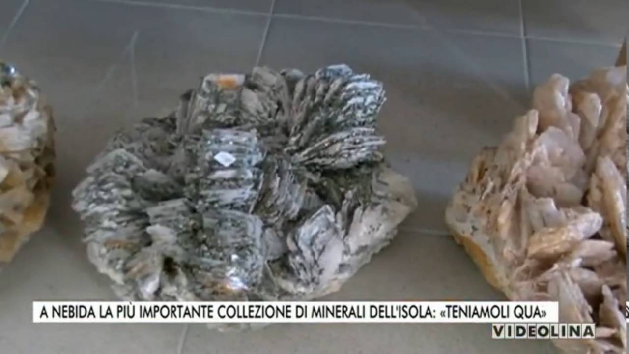 La collezione di minerali più grande della Sardegna di Antonio Manunta - Nebida