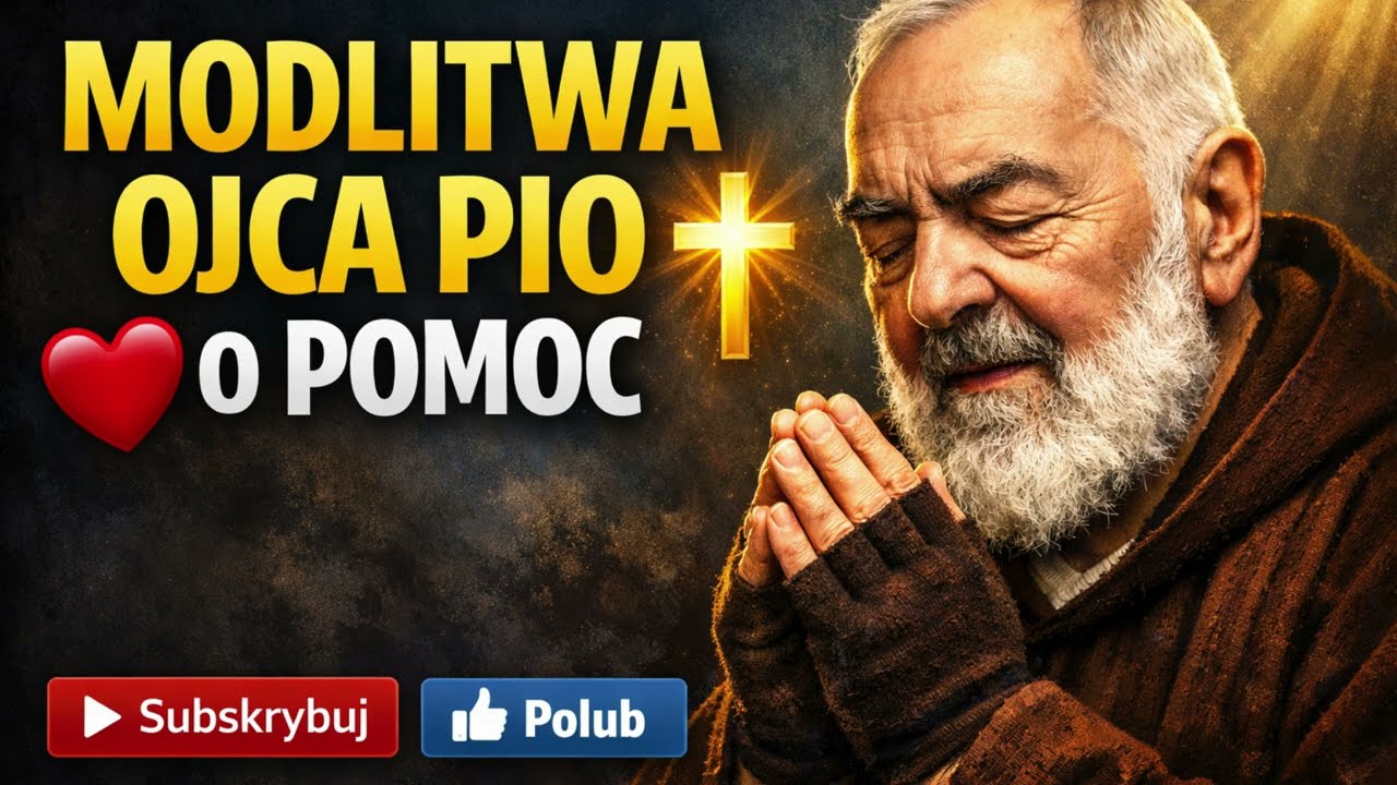 Ojciec Pio – Modlitwa o pomoc i wsparcie | Wzruszająca wersja śpiewana