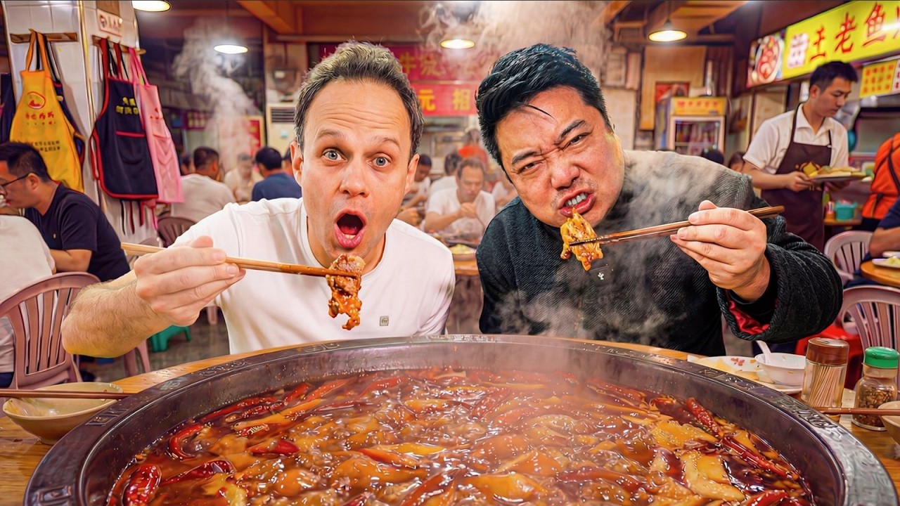 I Tried The World’s Spiciest Hotpot with Chinese Trump!