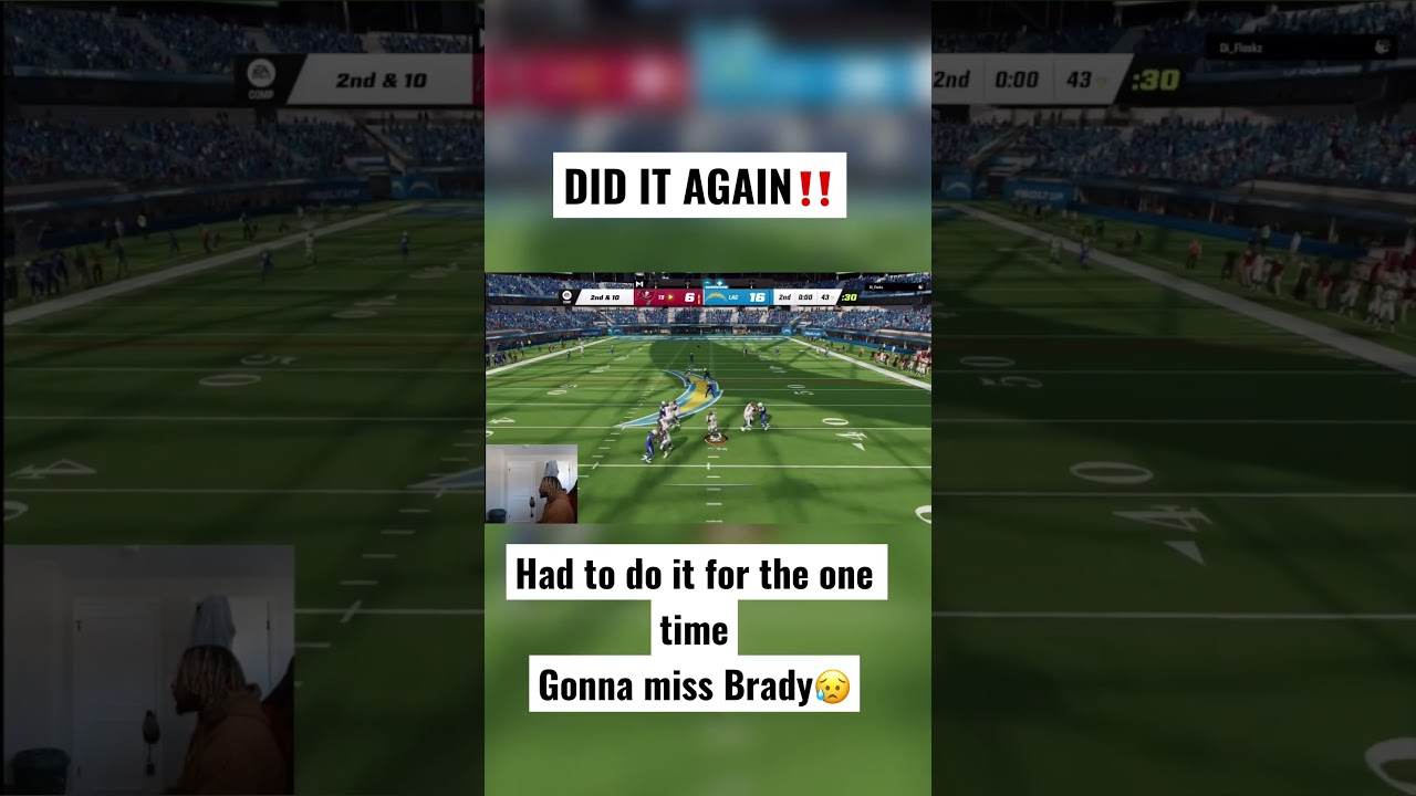 Mike Evans head tap #gaming #madden #shorts #gameplay