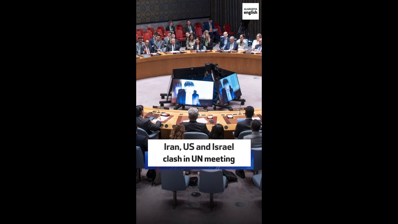 Iran, US and Israel clash in UN meeting