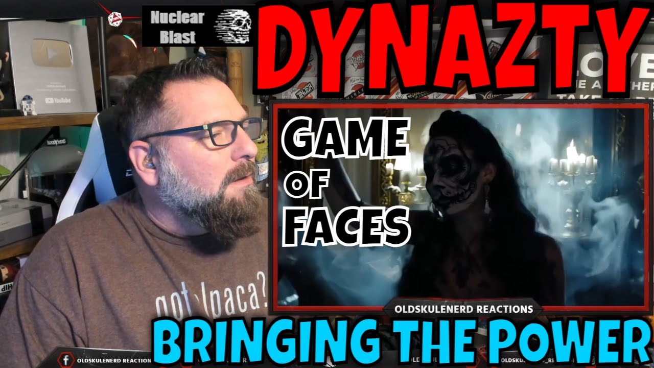 DYNAZTY - Game of Faces | Реакция OLDSKULENERD | Nuclear Blast Records