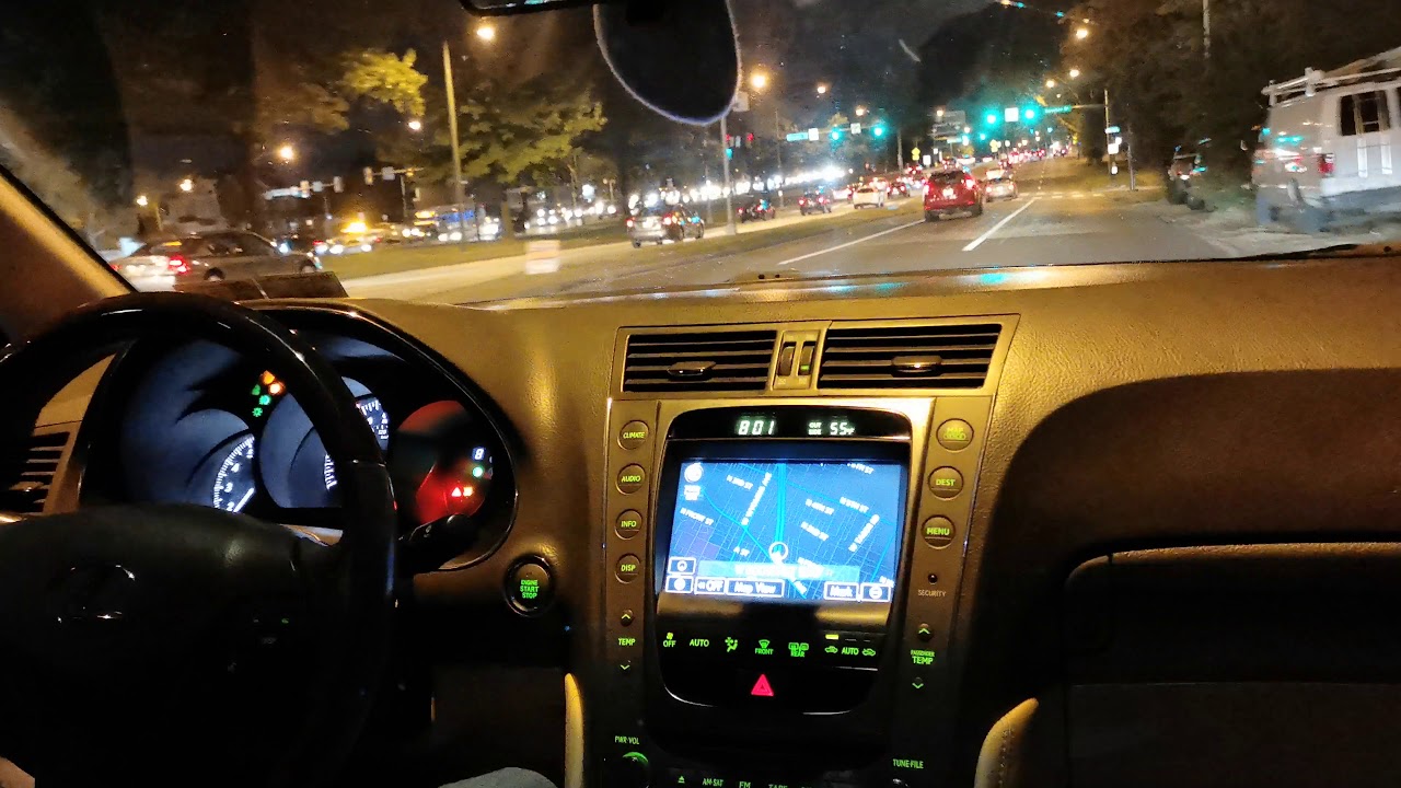 Lexus GS460 Driving Exhaust Sound ASMR Ear Rape
