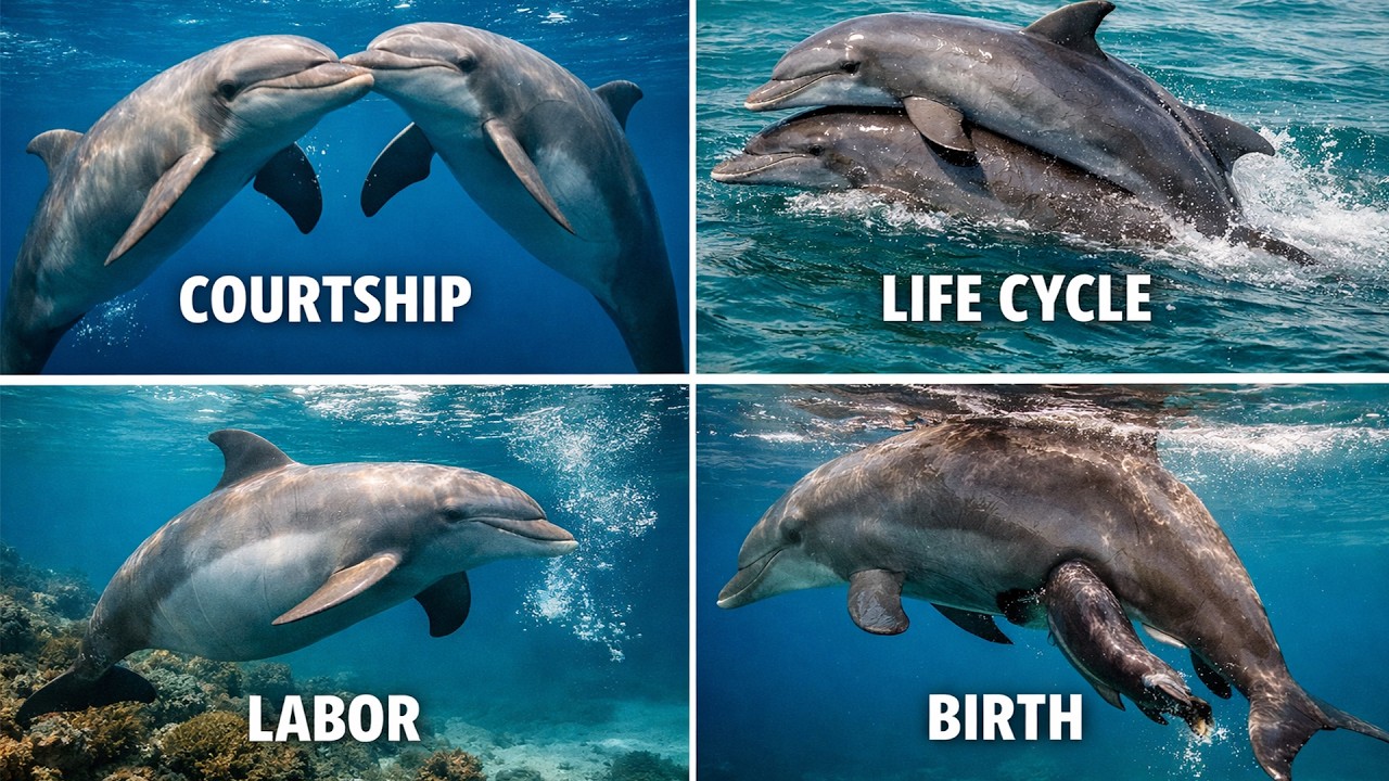 Dolphin Pregnancy Explained: From Conception to Birth & Early Life | Marine Mammal Documentary