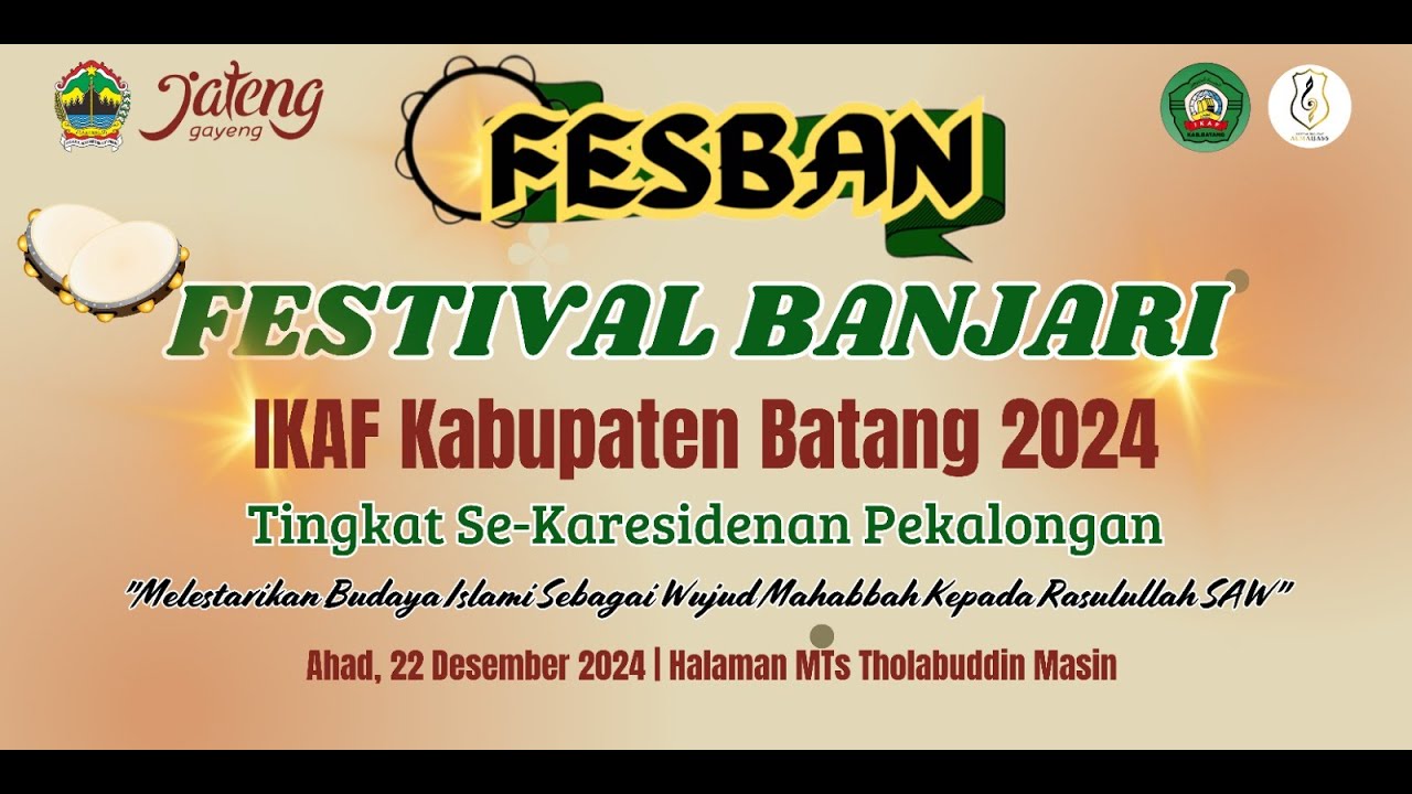 LIVE FESTIVAL BANJARI IKAF KAB.BATANG feat AL-MAHASS di HALAMAN GEDUNG MTs.THOLABUDDIN MASIN Th 2024