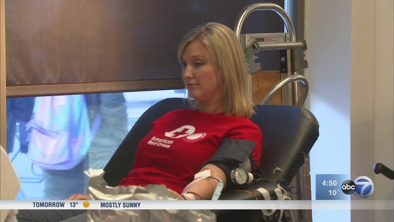 'This is a gift' says universal blood type donor