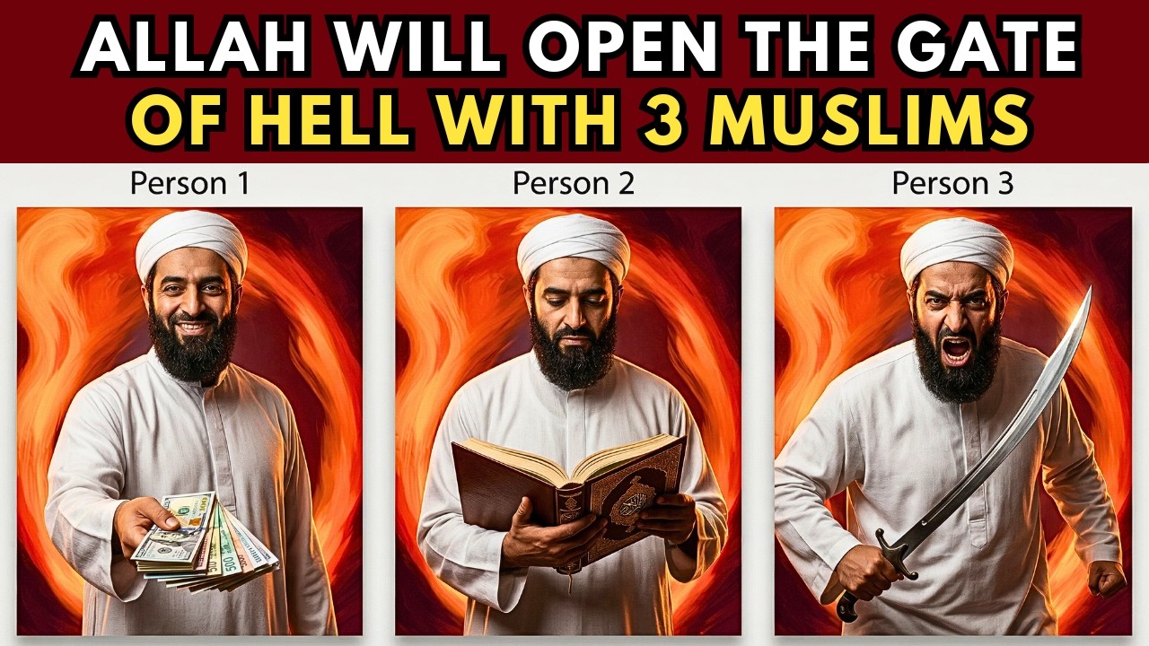 Allah Will Open The Gate of Hell With 3 Muslims (Scary Hadith)