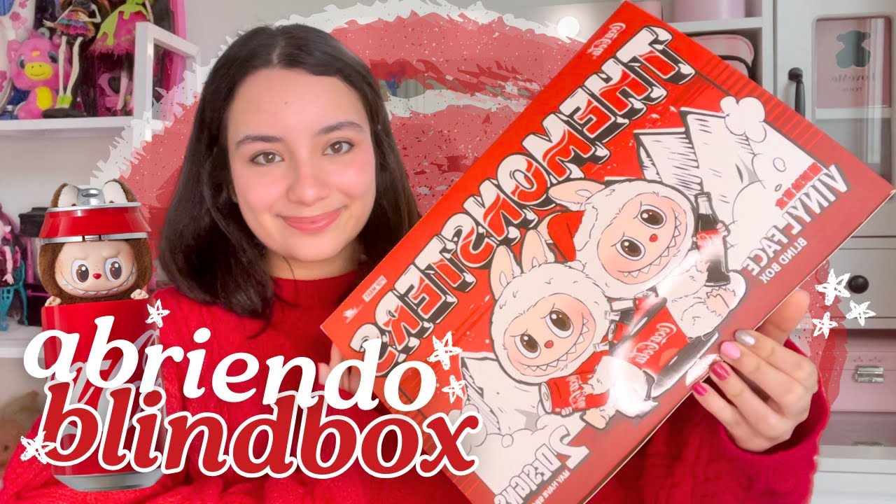 unboxing blindbox ୨୧ labubu the monsters coca-cola (set completo)