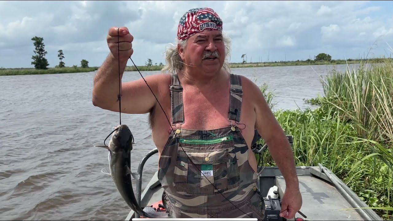 Jugging CATFISH with Bruce Mitchell. Catch and Cook