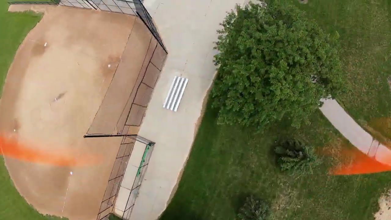 Tree ripping that ended in a pine tree Quad Mafia FPV Pal00sa 2025