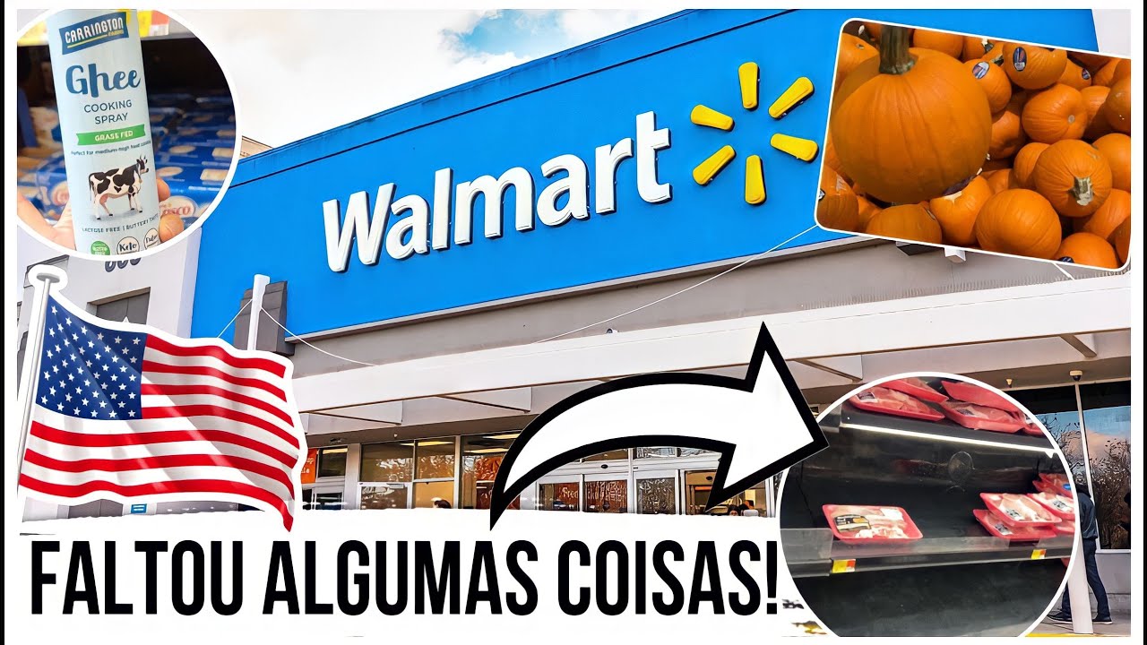 DIA DE COMPRAS NO WALMART DOS EUA + COMO O FURAC&Atilde;O IAN AFETA OUTROS ESTADOS