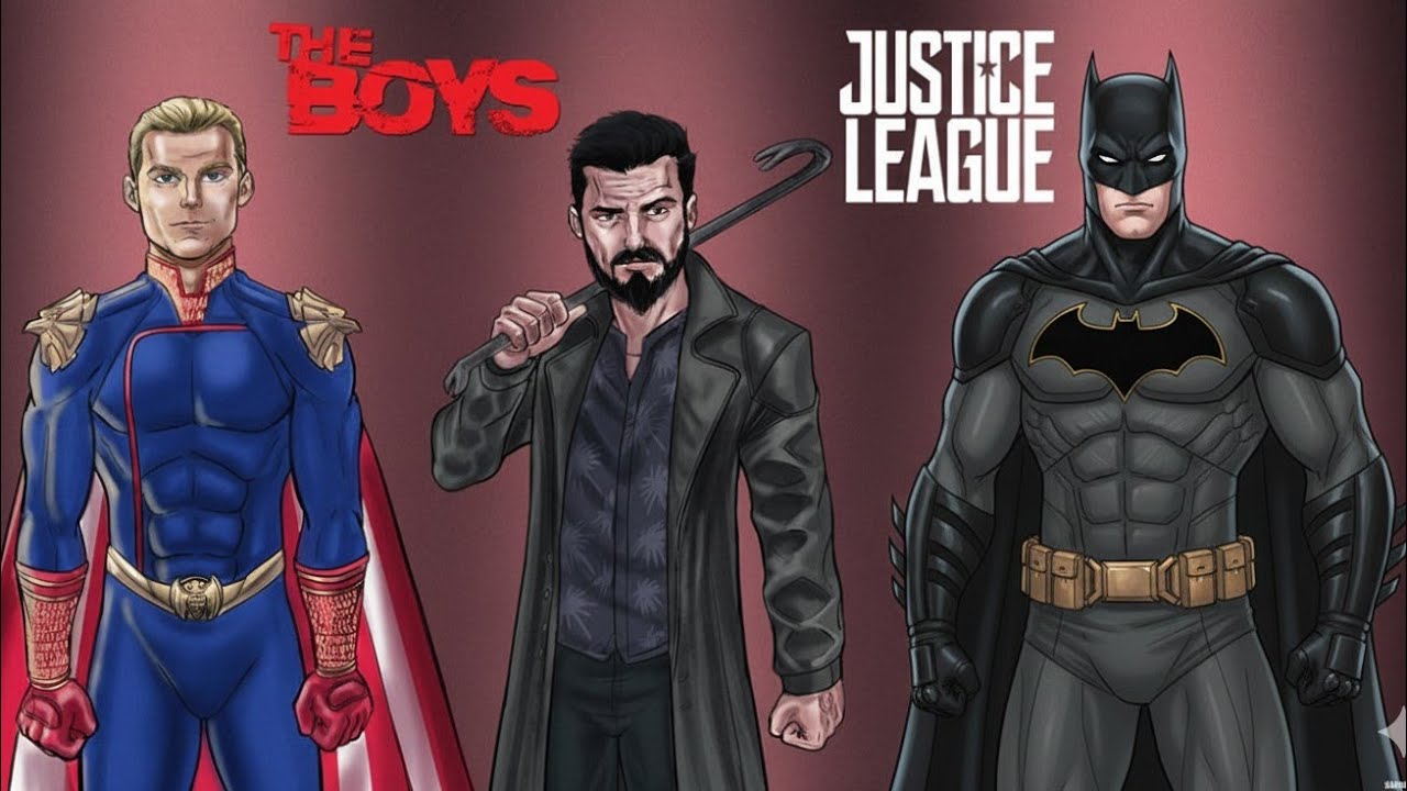 Liga de la justicia en The boys  capítulo 1: Fuera del juego
