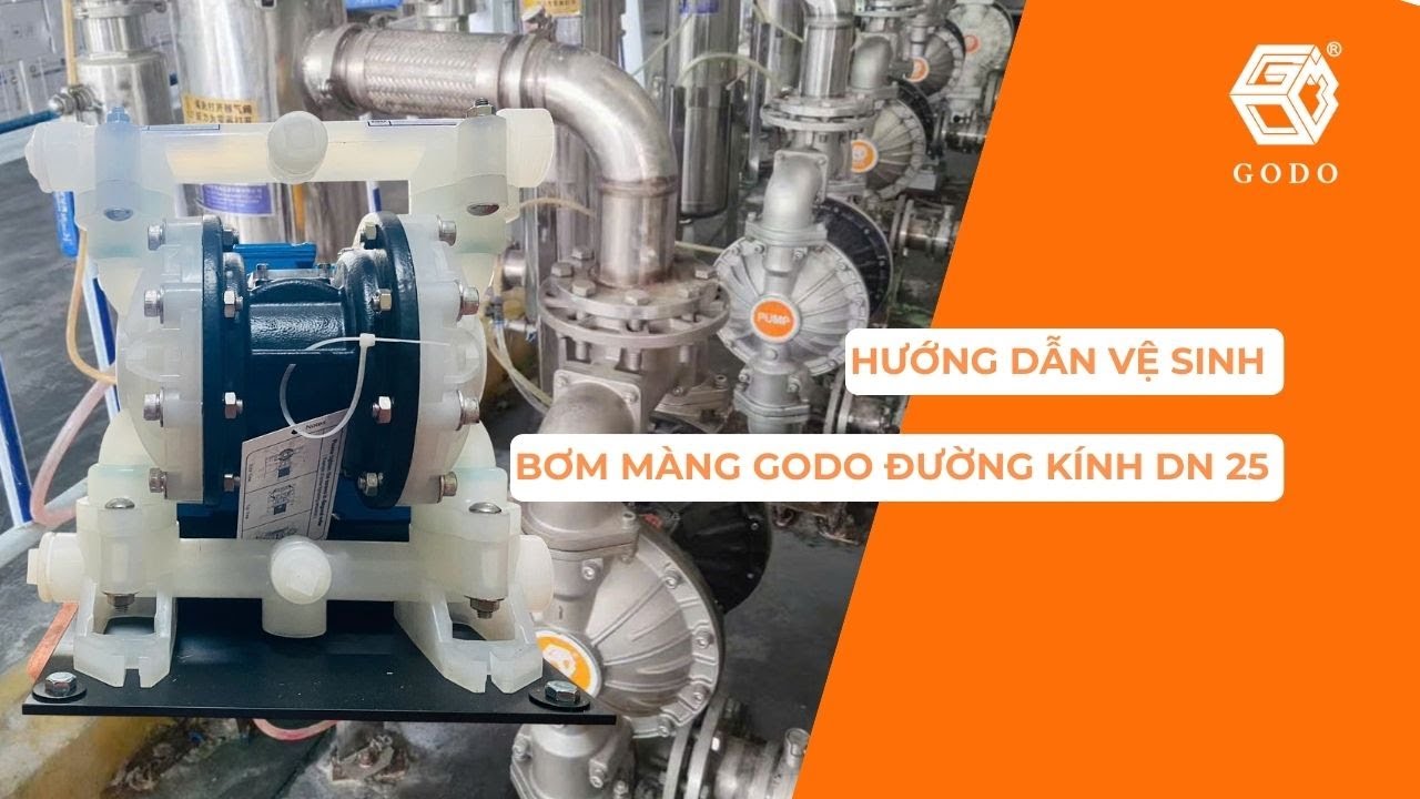 Hướng Dẫn Vệ Sinh Bơm Màng DN25 Đúng Kỹ Thuật | Tăng Tuổi Thọ – Tránh Hỏng Màng