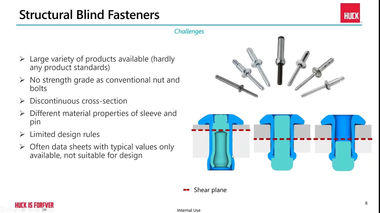 Huck Webinar - What Is A Structural Blind Rivet