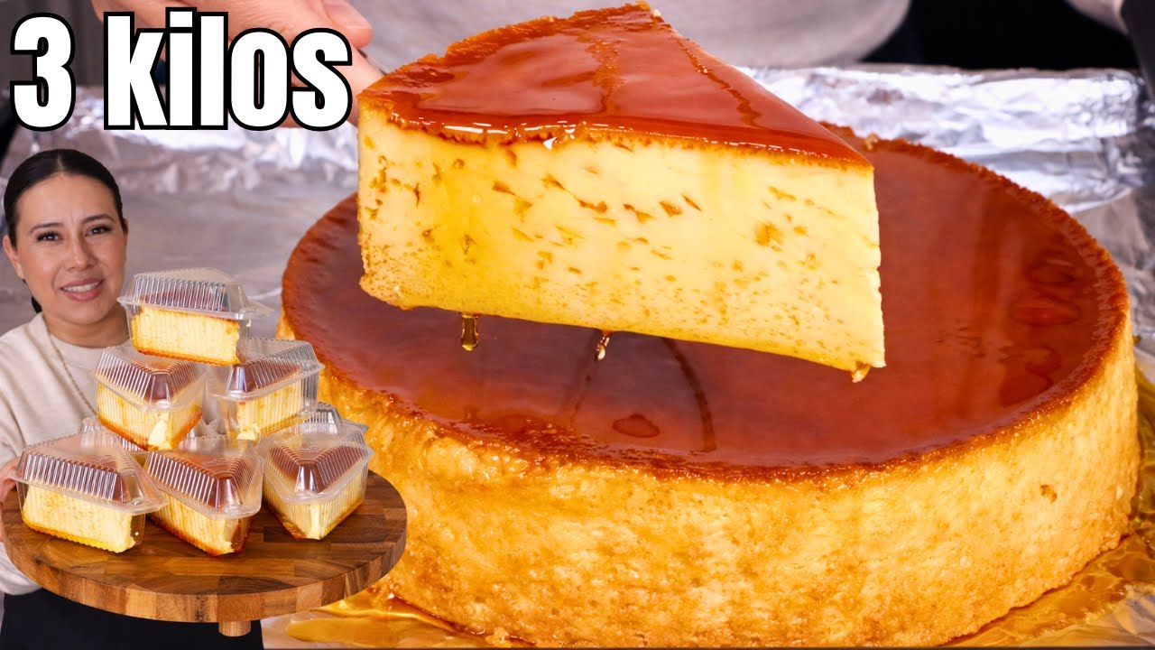 El Quesillo Más Viral de 3 Kilos | Receta SECRETA que Todos Venden.