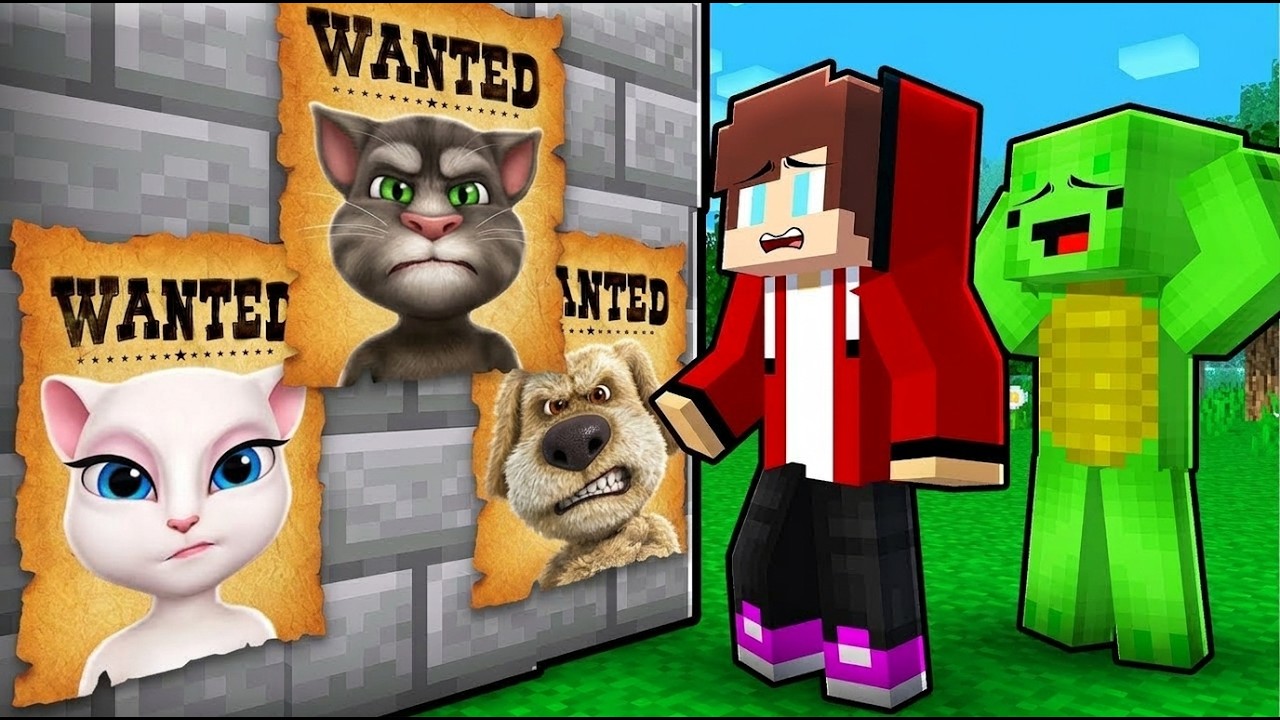 マイゼンとマイキーがトーキング・トムに狙われる！（マインクラフト）