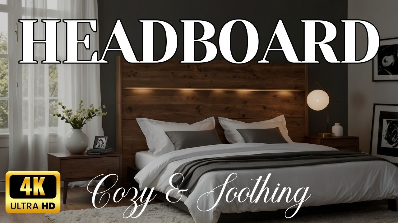 4K | Cozy & Soothing Headboard Bedroom Decor Ideas for a Dreamy Retreat