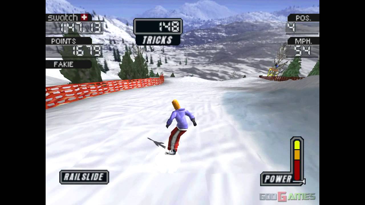 Cool Boarders 3 - Gameplay PSX (PS One) HD 720P (Playstation classics)