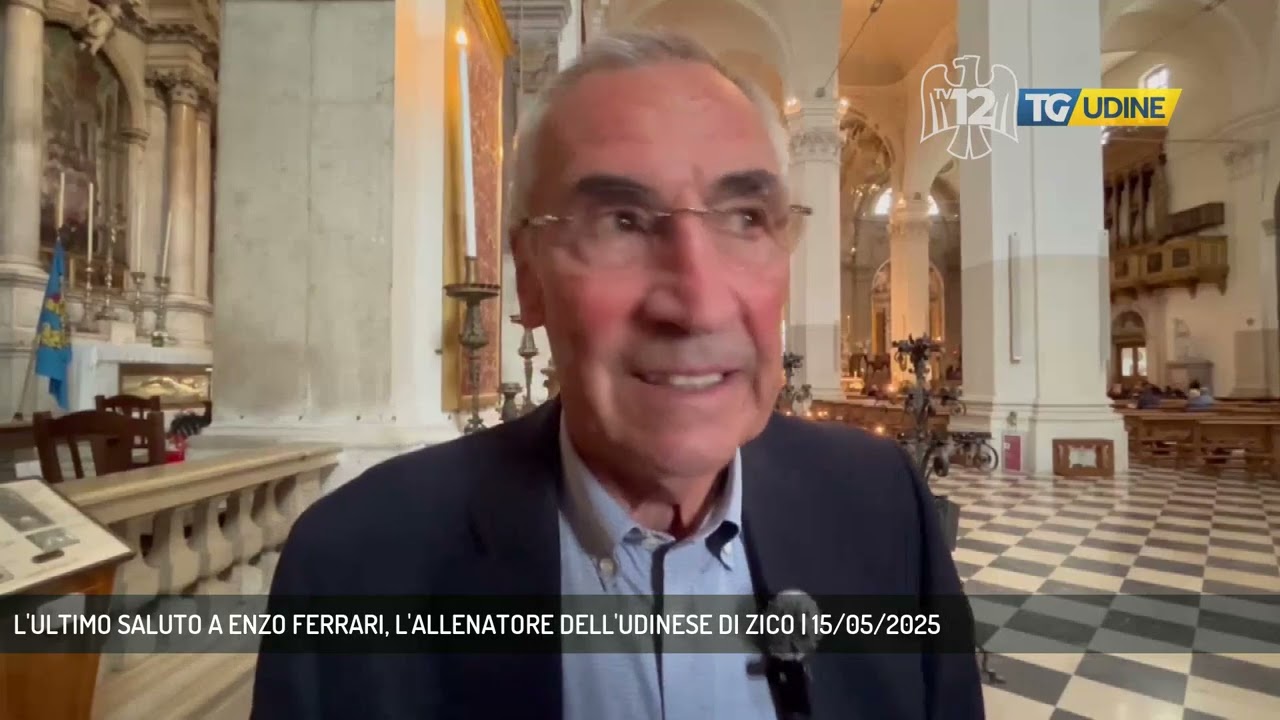 L'ULTIMO SALUTO A ENZO FERRARI, L'ALLENATORE DELL'UDINESE DI ZICO | 15/05/2025