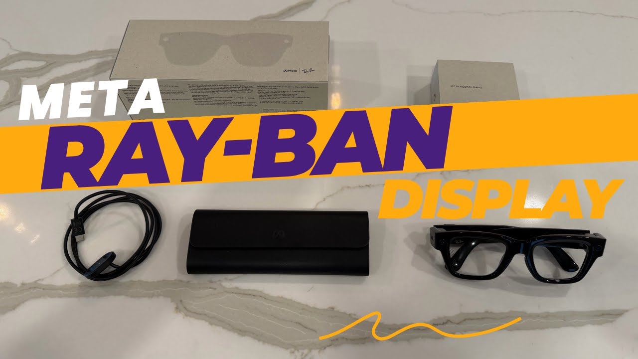 Meta Ray Ban Display &mdash; распаковка и реальный вид!