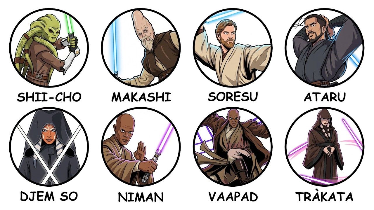 Every Lightsaber Form Explained