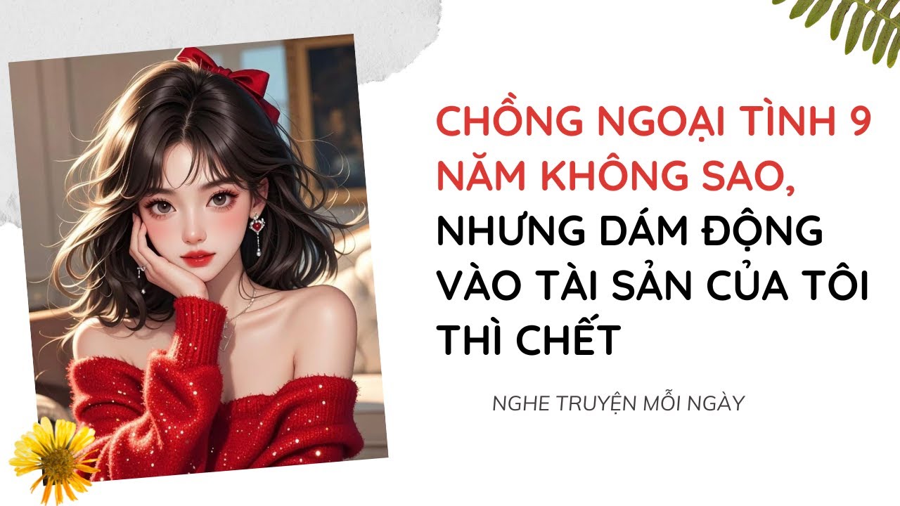 Chồng Ngoại Tình 9 Năm Không Sao, Nhưng Dám Động Vào Tài Sản Của Tôi Thì Chết