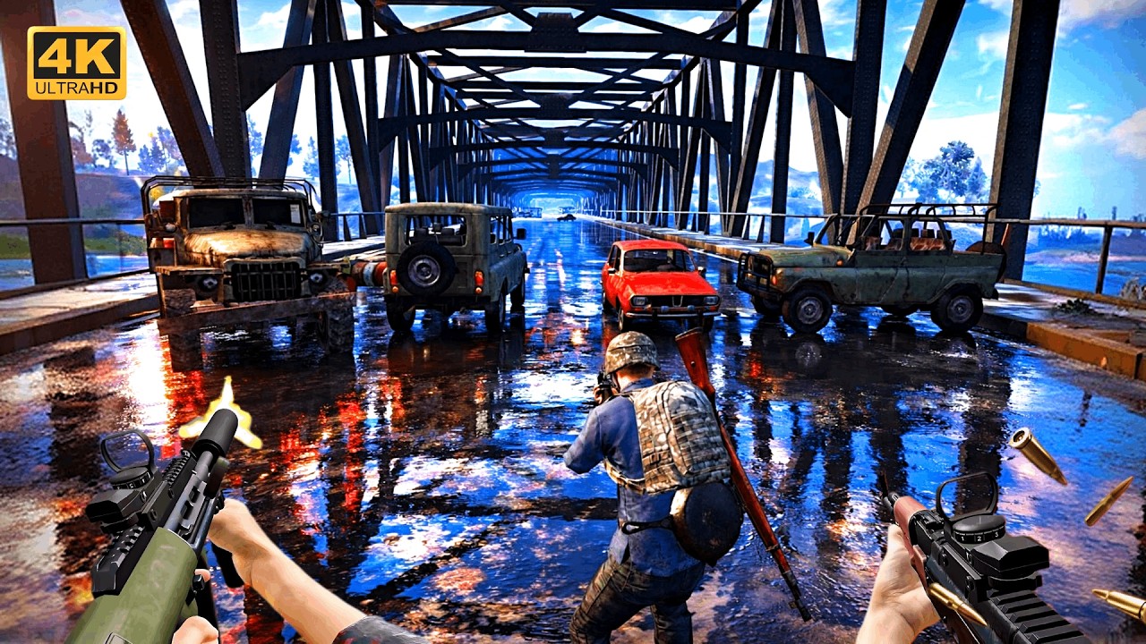 I Survived the World's Most EVIL BRIDGE CAMP | PUBG (FULL GAME)