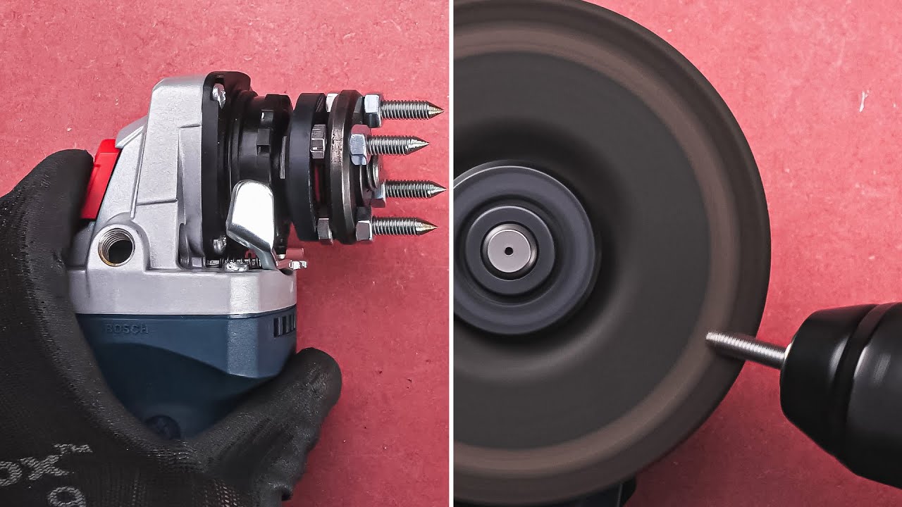 DIY Tools out of an Old Angle Grinder | Remake Project
