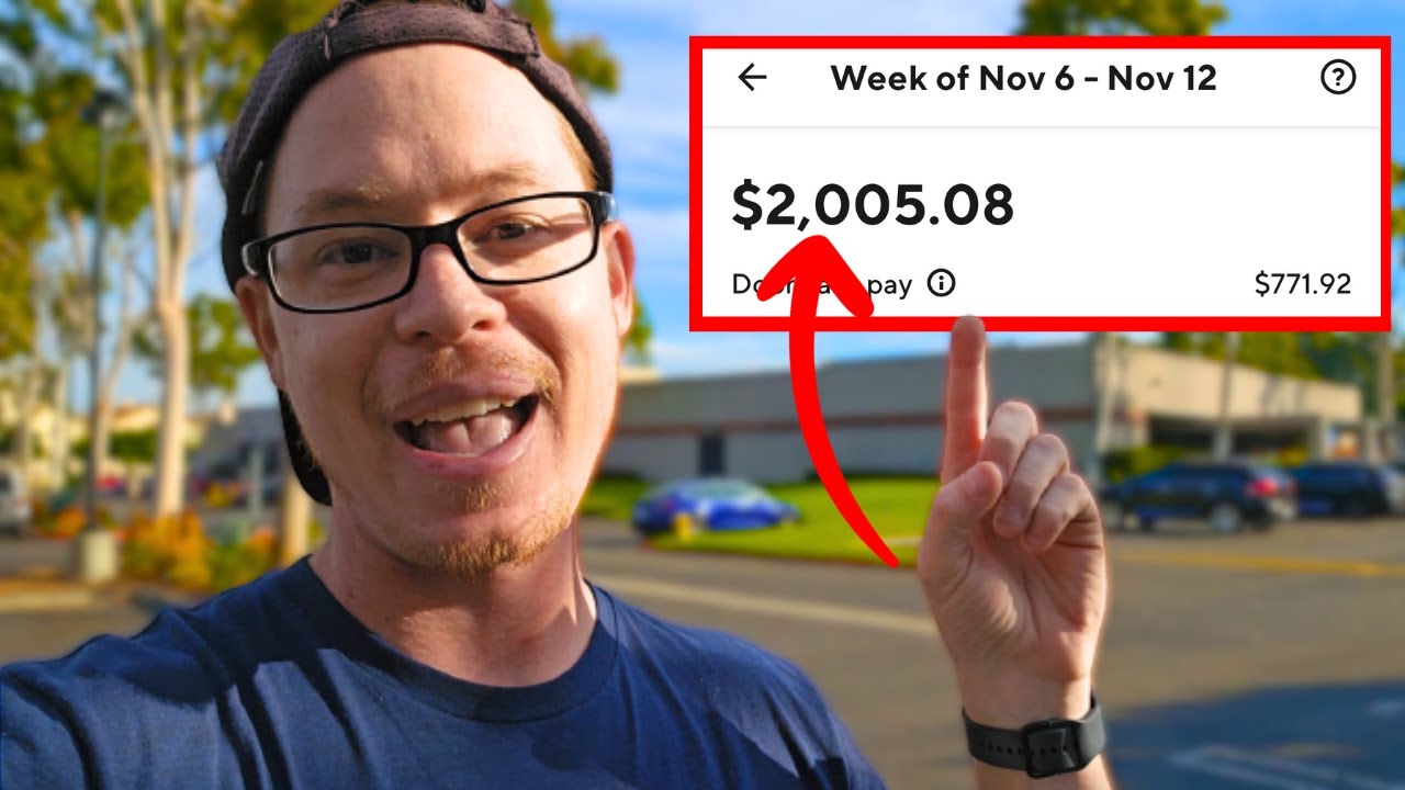 Making $2000+ In One Week Delivering Doordash