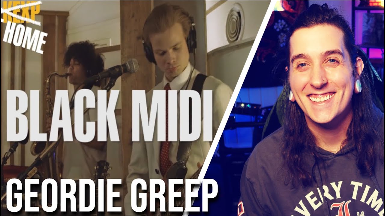 I checked out BLACK MIDI for the first time on KEXP