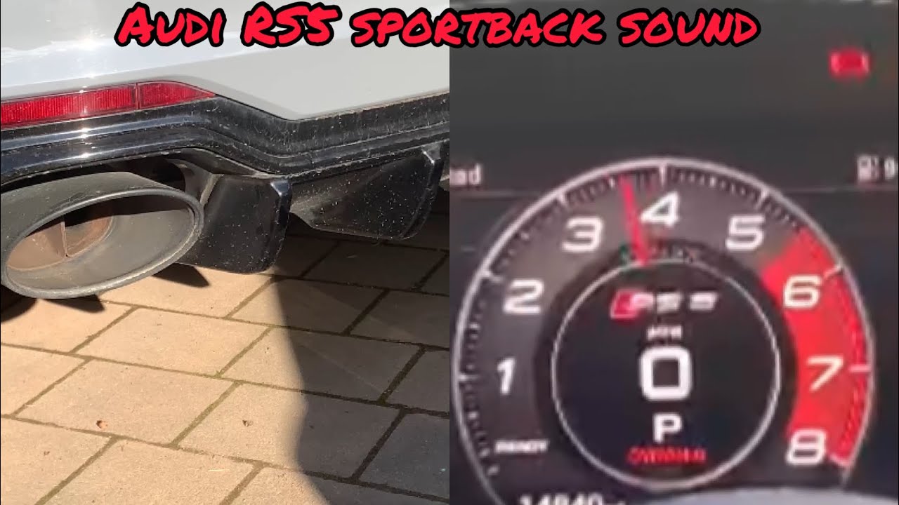 Audi RS5 Sportback Sound(inside+Outside)