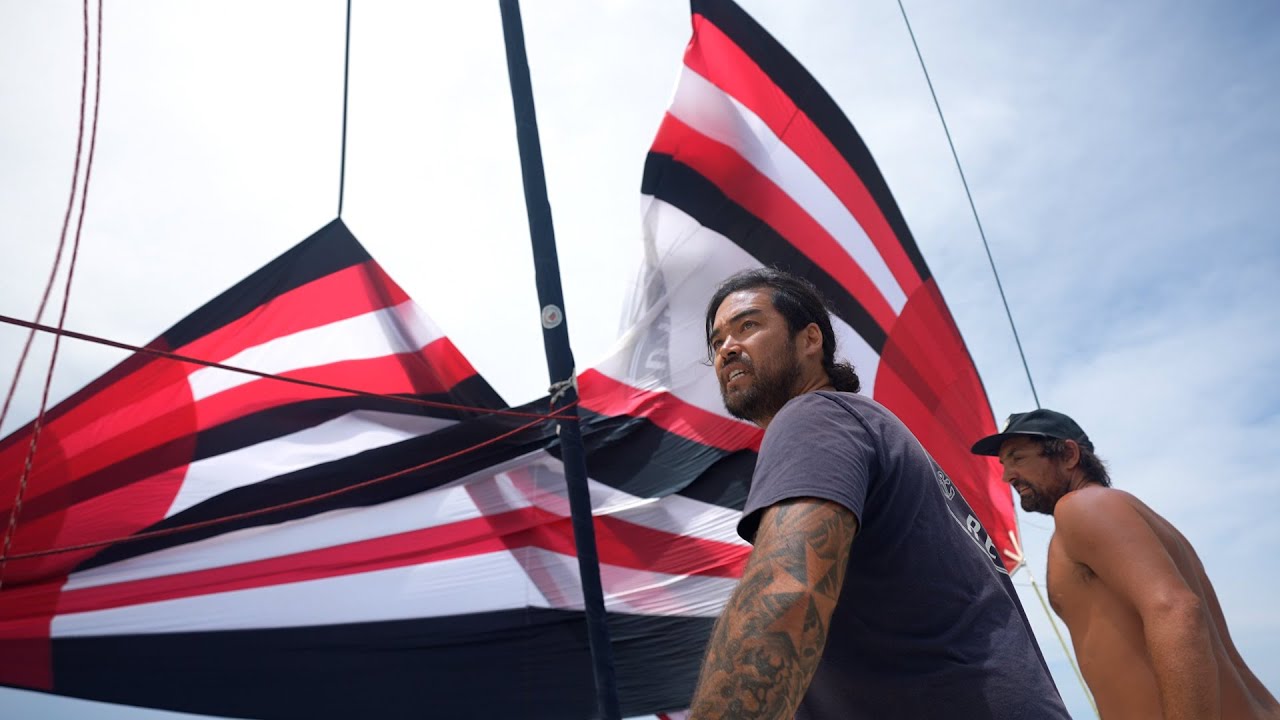 Плавание по ТИХОМУ ОКЕАНУ — спинакер сдувается! (Часть 2)