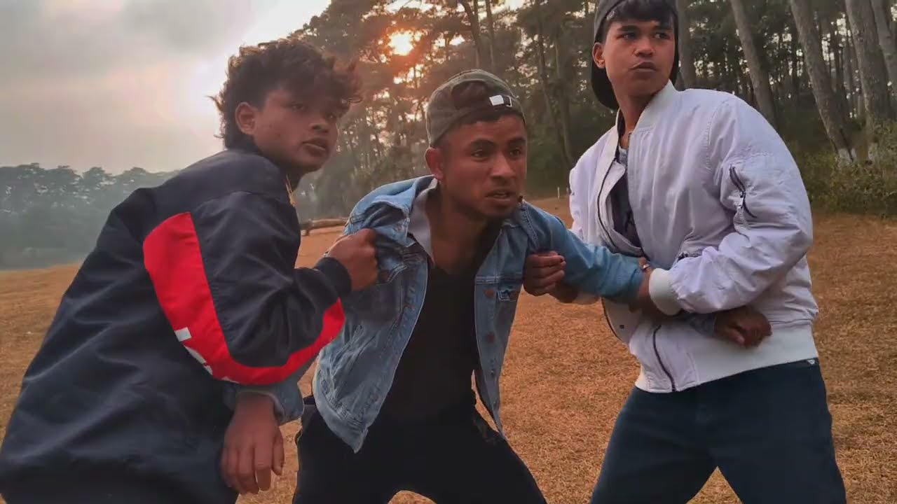 Ia Shoh ki khynnah ha Golfing *Shillong 😱 ki Trim shisha (Pushpa khasi Trailer Fight scene) 