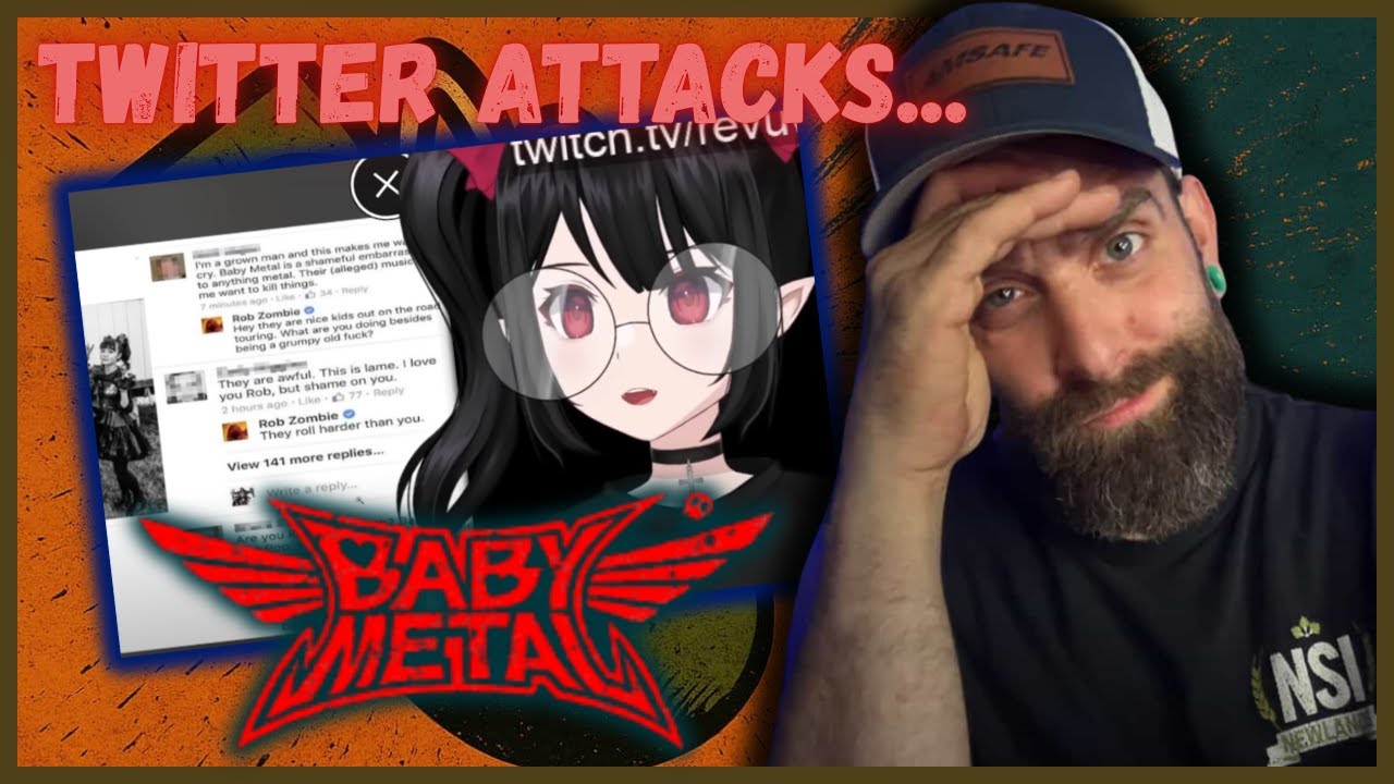 Twitter Attacks BABYMETAL! NOT METAL ENOUGH?! Reacting to @Revsaysdesu2