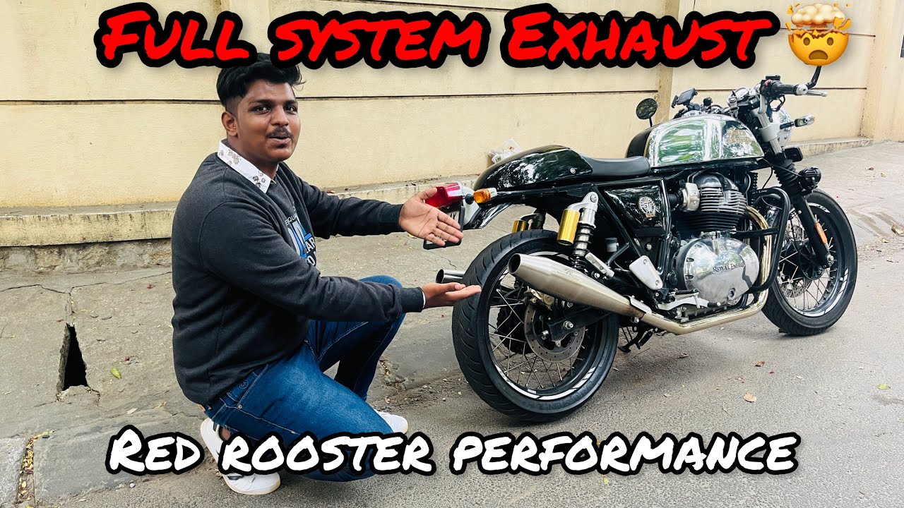 Loudest Gt650 in Karnataka ☠️ || 35,000 ಸಾವಿರ worth ಇದೇಯ ತೊಗೋಳೋದು 🤔 #redrooster