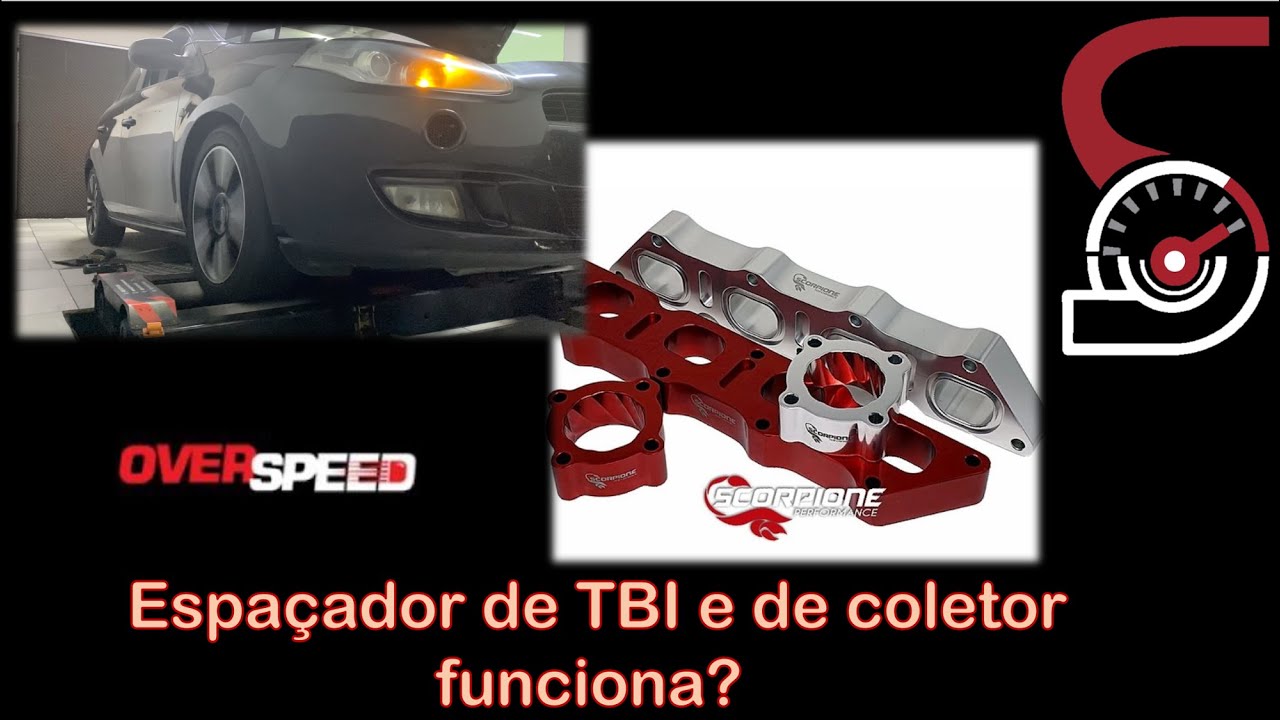 Quanto ganhou usar os espaçadores da Scorpione? Montagem e testes.