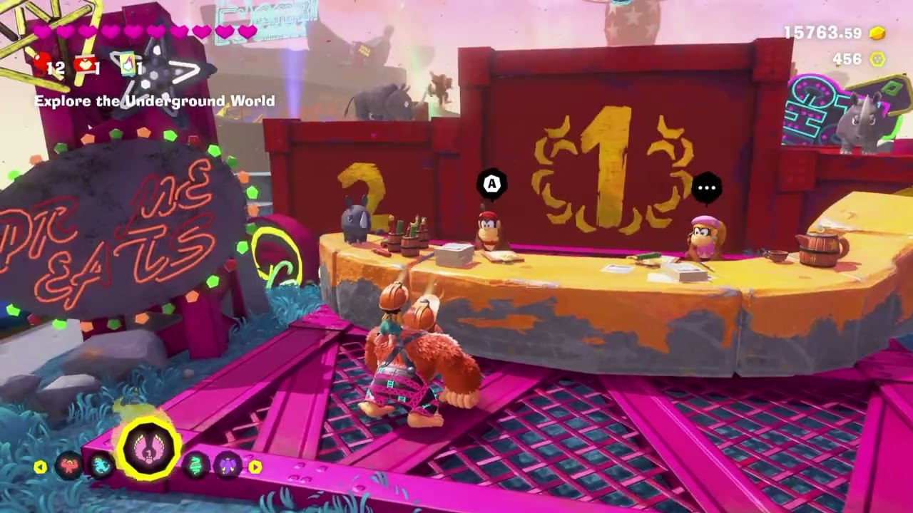 All Racing Layer Banana Locations in Donkey Kong Bananza
