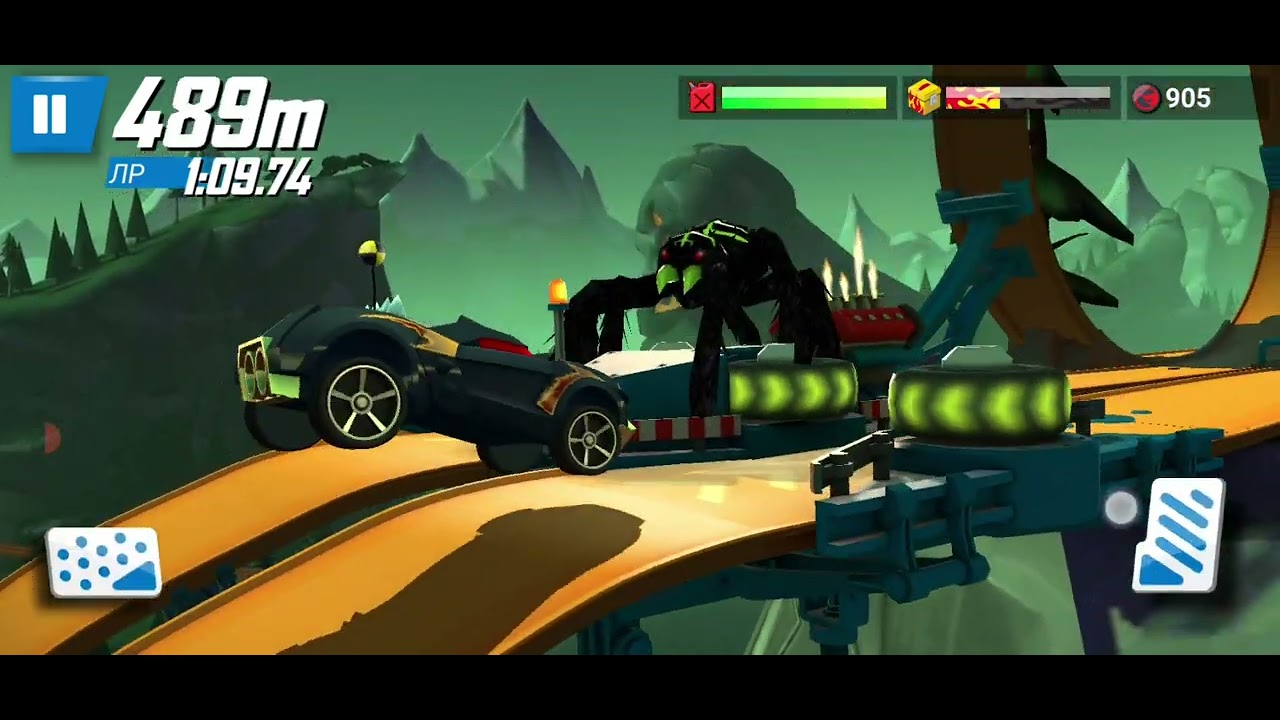 Hot Wheels Race Off Набор 4 Звери 31-38 уровни
