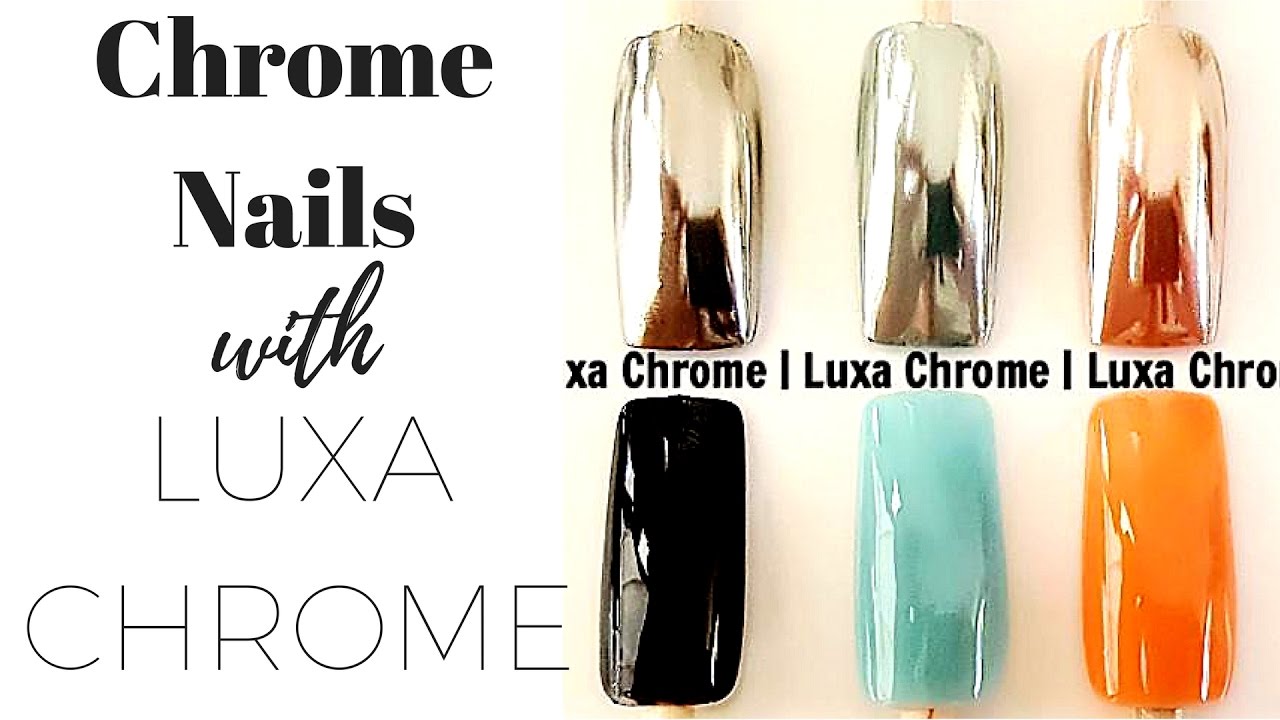 Как хромировать ногти — РУКОВОДСТВО — Luxa Chrome | Luxa Shine