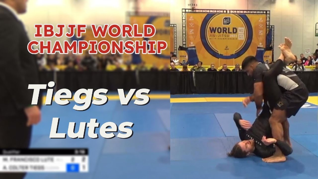 Matheus Lutes vs Aaron Tiegs IBJJF No Gi World Championships