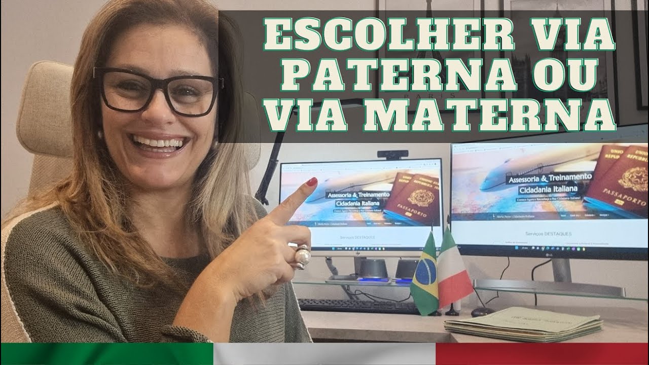 Escolher Linha Paterna ou Materna no Processo de Cidadania Italiana?