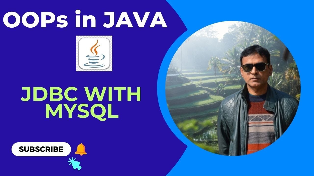 JDBC | JDBC with MySQL | Java Database Connectivity | OOP | MySQL | Java with Database | Java