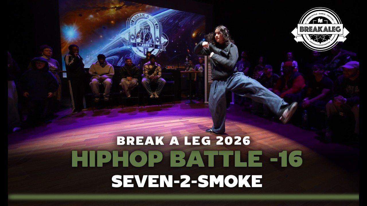 Seven2Smoke HipHop Kids -16 | BREAK A LEG 2026 | Meervaart | Battle