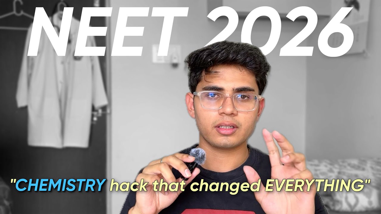 NOBODY tells you this about CHEMISTRY🎯|neet 2026 