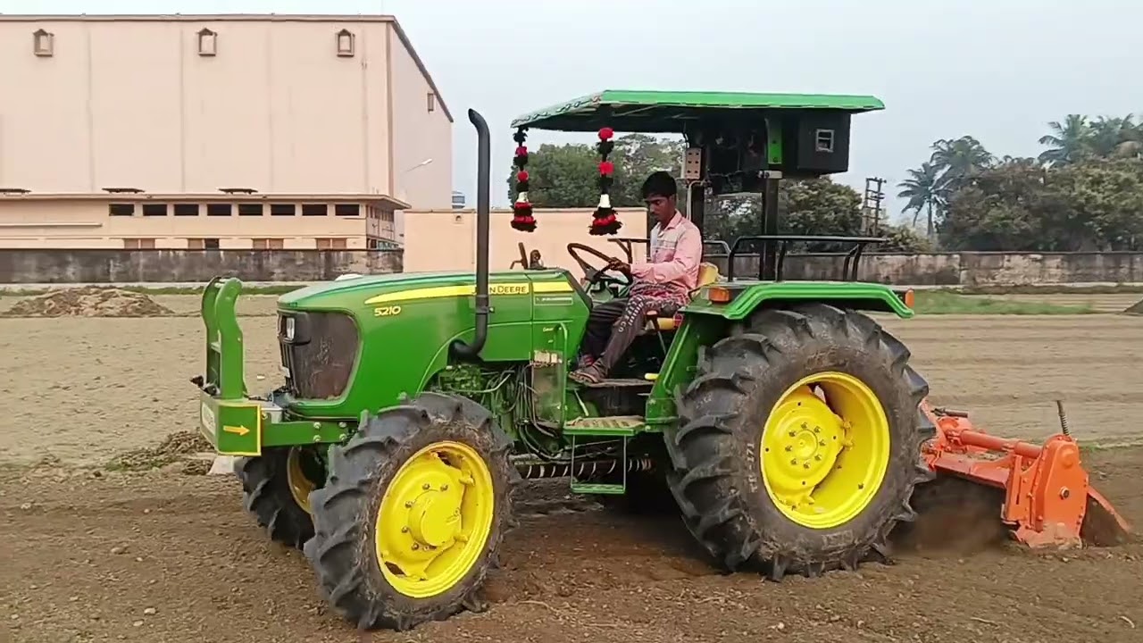 John Deere 5210 4x4 gear Pro 😱😱#subscribe #shortvideo 