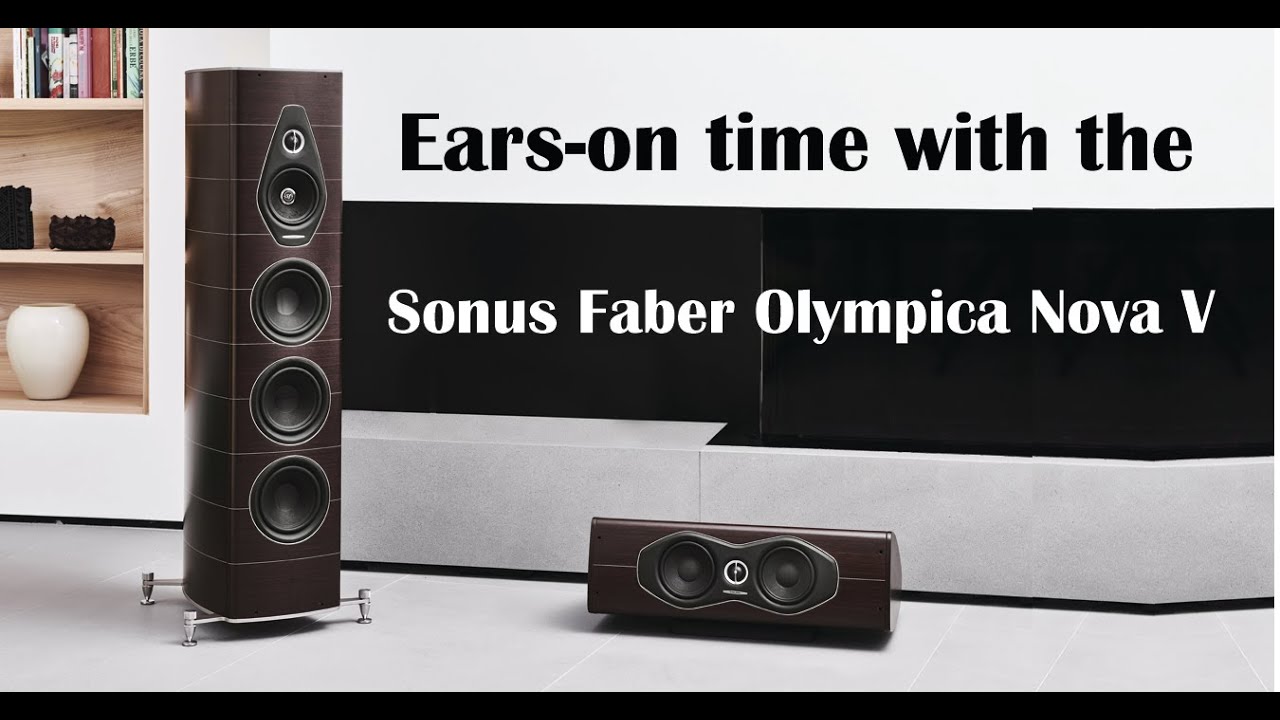 Hand-crafted in Italy, the all new the Sonus Faber Olympica Nova V speakers